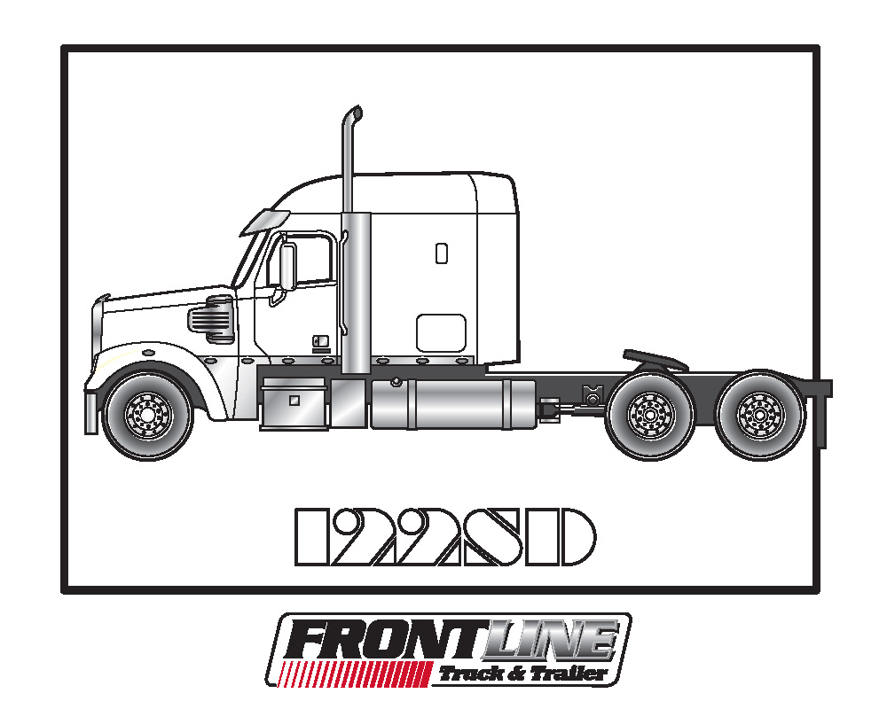 Peterbilt Coloring Pages